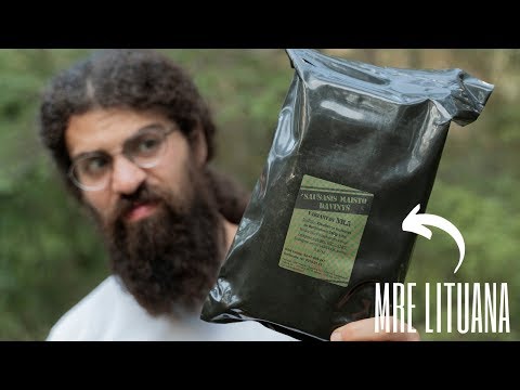 Mangio Razione K LITUANA SCADUTA! - MRE MORTALE