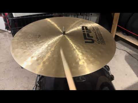 🔈🔈 UFIP Experience series 18” flat ride 2020s - Traditional hand-hammered image 7