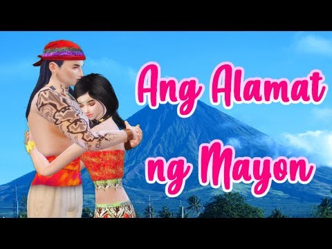 Ang Alamat ng Bulkang Mayon | Daragang Magayon | Kwentong May Aral | Sims 4 Video