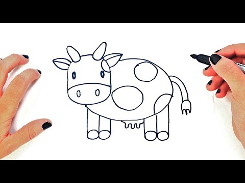 Cómo dibujar un Vaca paso a paso | Dibujo ... - VideoLink Cómo dibujar un Vaca paso a paso | Dibujo ... - VideoLink