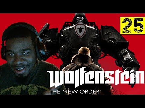 Wolfenstein The New Order Gameplay Walkthrough Part 25 - Lunar Base 1 - Wolfenstein Black Guy