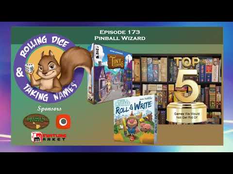 Episode 173: Top 5 List, Imperial Settlers Roll & Write, Tiny Towns