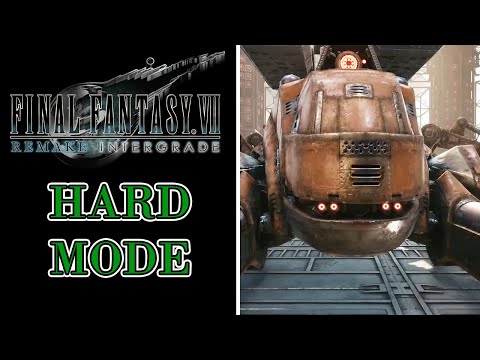Final fantasy VII Remake Intergrade - Gigantipede Boss Fight - Hard Mode
