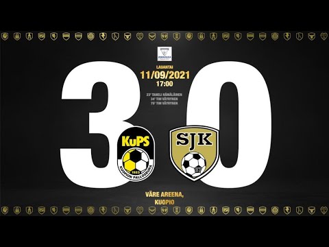 Ottelukooste KuPS-SJK 11.09.2021