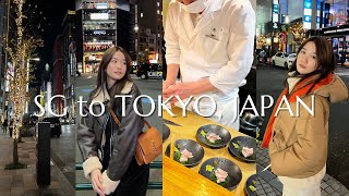 SG to TOKYO JAPAN vlog: what to do/eat in tokyo & where to go/shop, shinjuku and ginza area