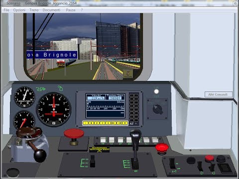 1)Genova Brignole.Aggancio E464.RV2164 x Torino PN.(cambio banco+commutazione 78poli).