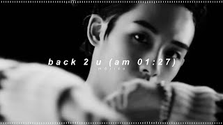 Download lagu nct 127 - back 2 u (am 01:27) ( 𝘀𝗹𝗼𝘄𝗲𝗱   𝗿𝗲𝘃𝗲𝗿𝗯 ) mp3