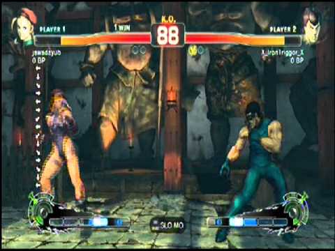 IronTriggor[Feilong]vsJawadAyub[Cammy]part-1 SSF4 exhibition match.