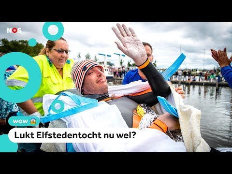 Zuiderzeezwemmers haken aan bij Maarten van der Weijden met sponsorzwemmen Zuiderzeezwemmers haken aan bij Maarten van der Weijden met sponsorzwemmen