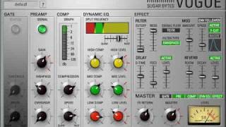 Video thumbnail for Sugar Bytes Vogue Channelstrip by Sugar Bytes