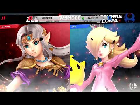 WANTED S5 C2 Winners TOP 8 Qualifier - GO | Naskino (Zelda) Vs. HSG | Homika (Rosalina)