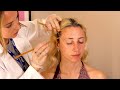 ASMR Soft Spoken Post Transplant Hair Exam Gentle Hairline And Nape Micro Attention For Sleep