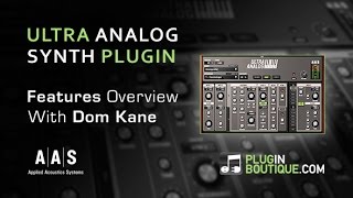 Video thumbnail for Ultra Analog VA-2 Analog Synth Plugin - Tour & Review With Dom Kane by Plugin Boutique