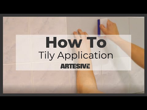 How to apply Artesive Tily Self-Adhesive Tiles