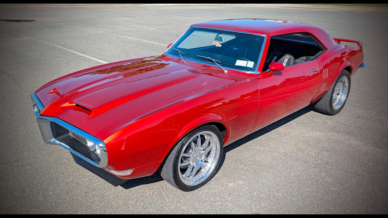 INSANE 1968 Pontiac Firebird Restomod For Sale~LS1~4L60E~A/C~Tilt~Wilwood~PS~PW/PL~Leather/Alcantara