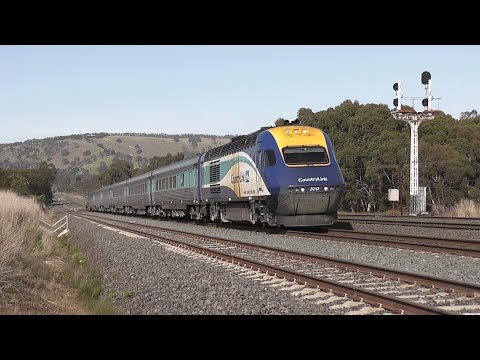 Sunday Fast 4 Trains - Australian Passenger Trains at Kilmore East Victoria
