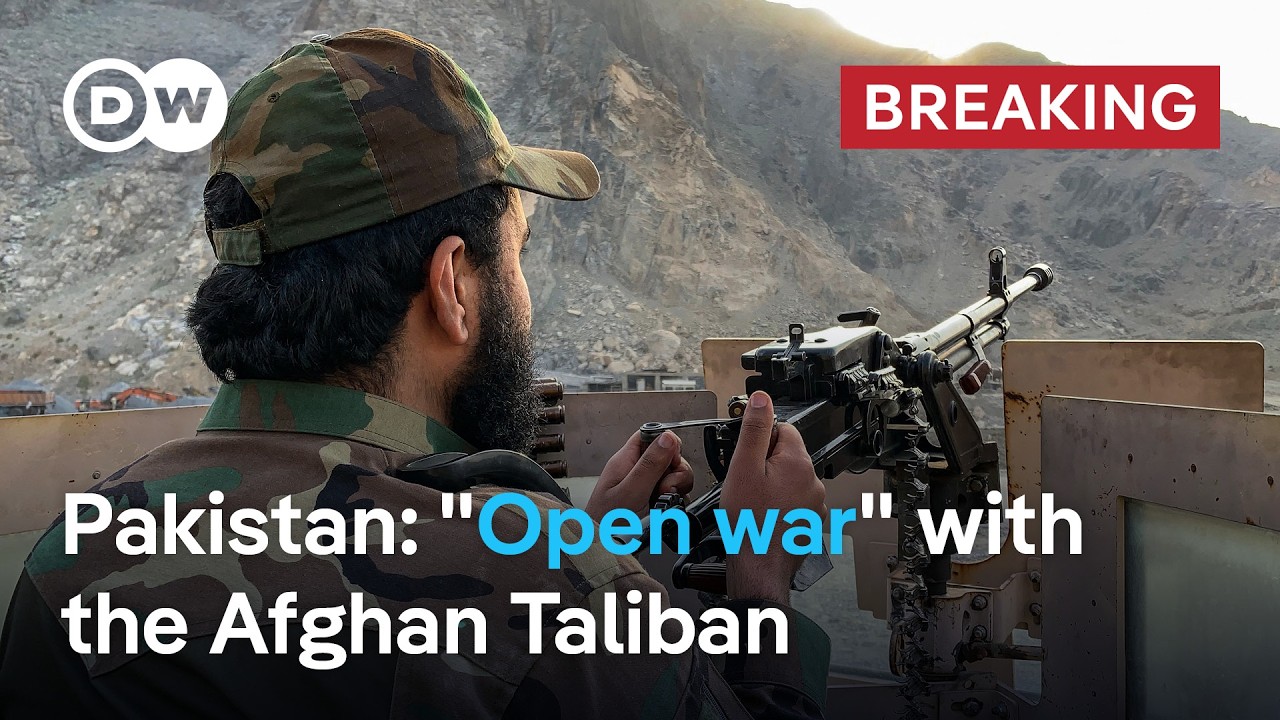 Pakistan bombs Taliban government targets in major Afghan cities | DW News