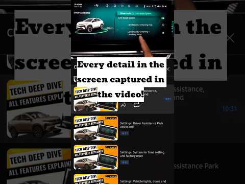 Tata infotainment hidden settings