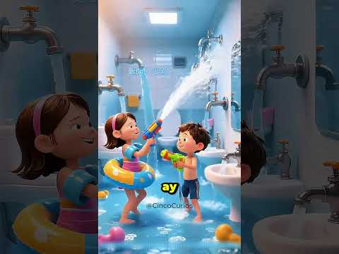 Jugamos con agua y se inundó la casa 😱