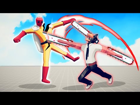 CHAINSAW MAN vs EVERY STRONGEST BOSS | TABS - Totally Accurate Battle Simulator