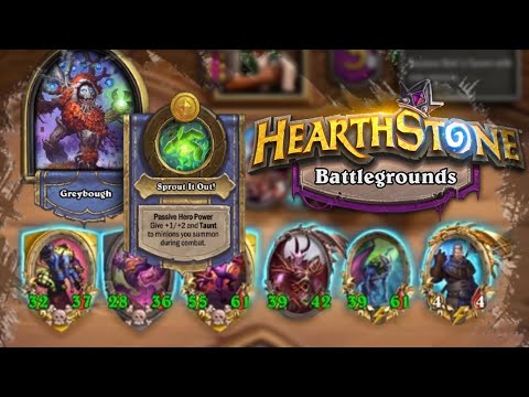 NEW GREYBOUGHT TAUNT BUILD - Hearthstone Battlegrounds