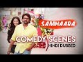 Comedy Scenes Samhaara Hindi Dubbed Movie Cheeranjeevi Sarja