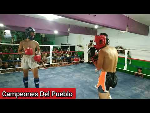 🥊 Alexis Escobar Vs Lauti Aguirre - KICK BOXING - AMATEUR - Campeones Del Pueblo - Siempre Humilde