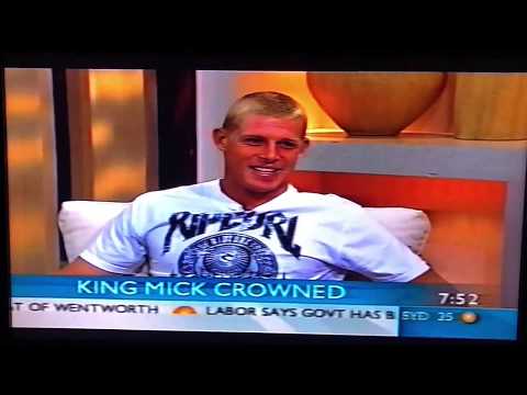 Surfing World Champ Mick Fanning - Today Show 2008