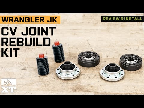Jeep Wrangler JK CV Joint Rebuild Kit Review & Install