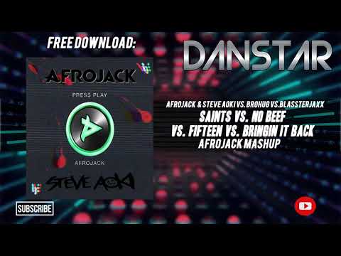 Afrojack Vs. Brohug Vs. Blasterjaxx - Saints Vs. No Beef Vs. Bringin It Back (Afrojack Ultra Mashup)