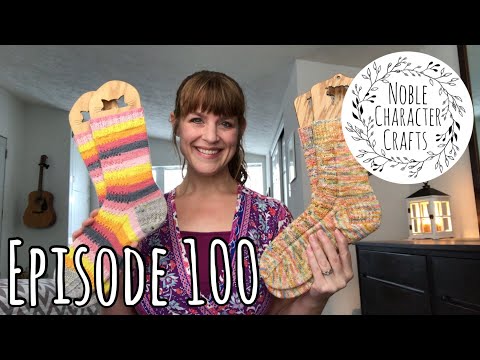 Noble Character Crafts - Episode 100 - Knitting Podcast - Q & A Episode