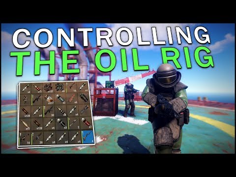 THE ASSAULT ON THE OIL RIG! - Rust #5