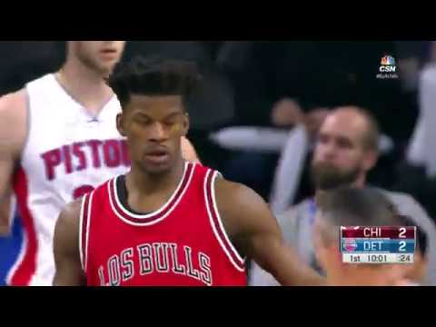 Jimmy Butler 27 PTS Highlights | Bulls vs Pistons | 3.6.17 | 16-17 NBA Season