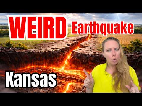 ⚠️Earthquake strikes Kansas above Ancient Volcanoes at Midcontinent Rift System !!