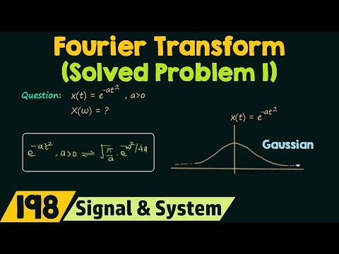 Fourier Transform Solved Problem 1