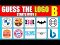 Guess 50 Famous Logos Starting With B Only 3 Seconds Challenge