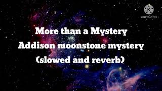 More Than A Mystery (Slowed and Reverb)