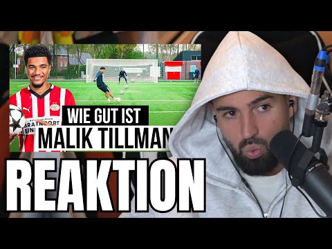 INCREDIBLY GOOD! Bilo reacts to Football Challenge vs. Malik Tillman's 25 MILLION MARKET VALUE!