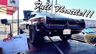 Full Throttle Horsepower Numbers REVEALED! 1968 mustang fastback Dyno. Episode 7