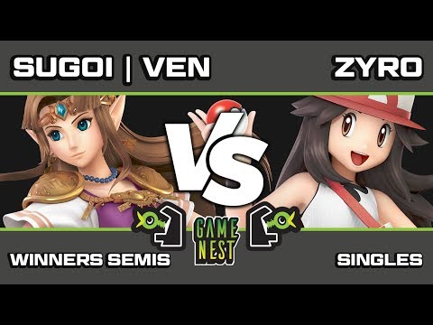 Game Nest Smash It Up: Sugoi | Ven (Zelda) vs Zyro (Pokemon Trainer) - Winners Semis