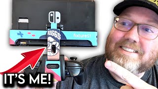 Play Nintendo Switch Portable using Pro Controller with ME!! Fixture S1