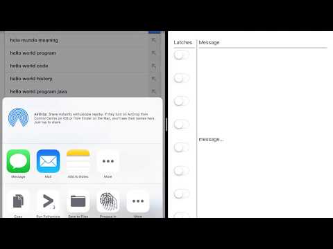 Latch'sApp Exfiltration en iPad entre una app en Python y otra en Swift