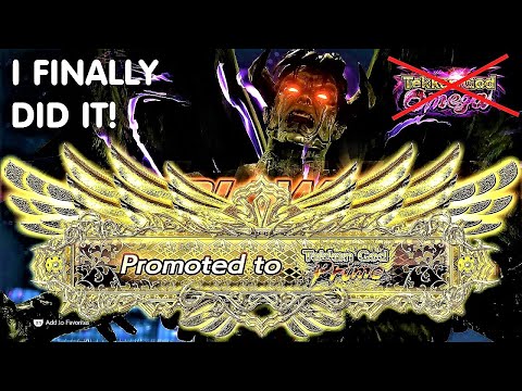 Tekken 7 Devil Jin First Time Tekken God Prime Rank! (End Of The Road For Tekken God Omega)
