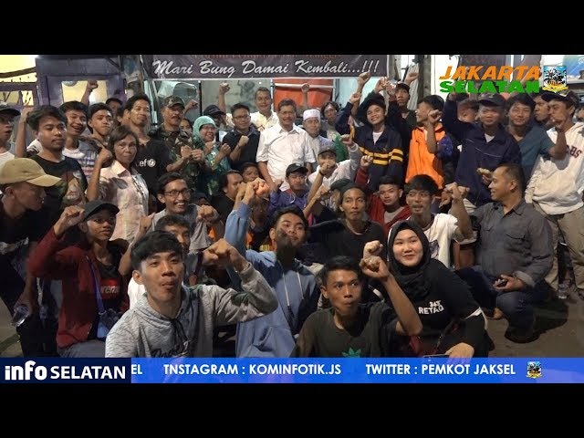 Wali Kota Jaksel Akan Fasilitasi Kebutuhan Pemuda Pasar Manggis