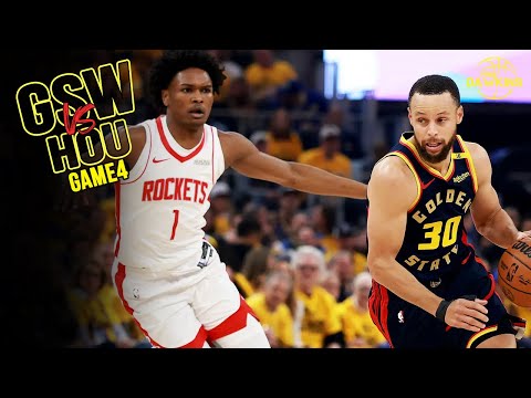 Golden State Warriors vs Houston Rockets Game 4 Full Highlights | 2025 WCR1 | FreeDawkins