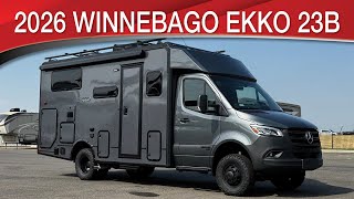A preview image of the linked video showcasing 2026 Winnebago EKKO 23B