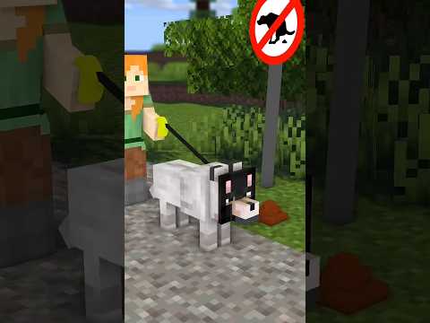 5 Insane Ways Alex's Dog Causes Despair - Minecraft Animation!