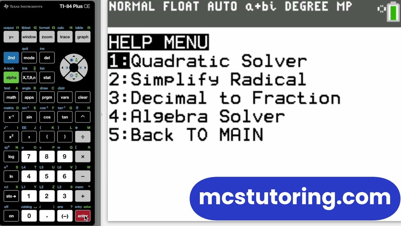 TI-84 Free Math Bundle Demo