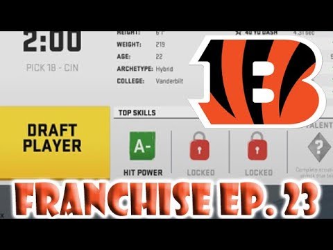 Madden 20 "MASSIVE Draft Gamble" Bengals Franchise EP. 23