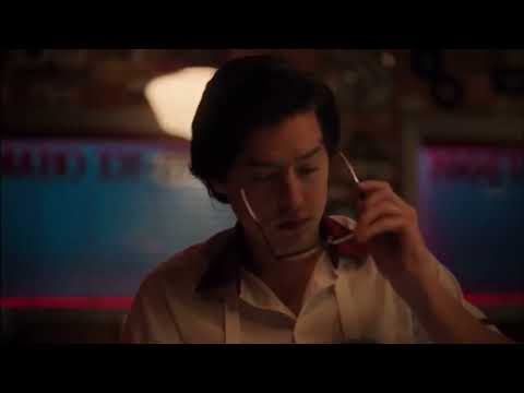 Riverdale 6x12 Betty walks up see people in fog Barchie kiss Tabitha is mad at Jughead about reading